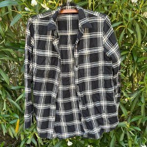 Madewell Plaid Flannel | Size S